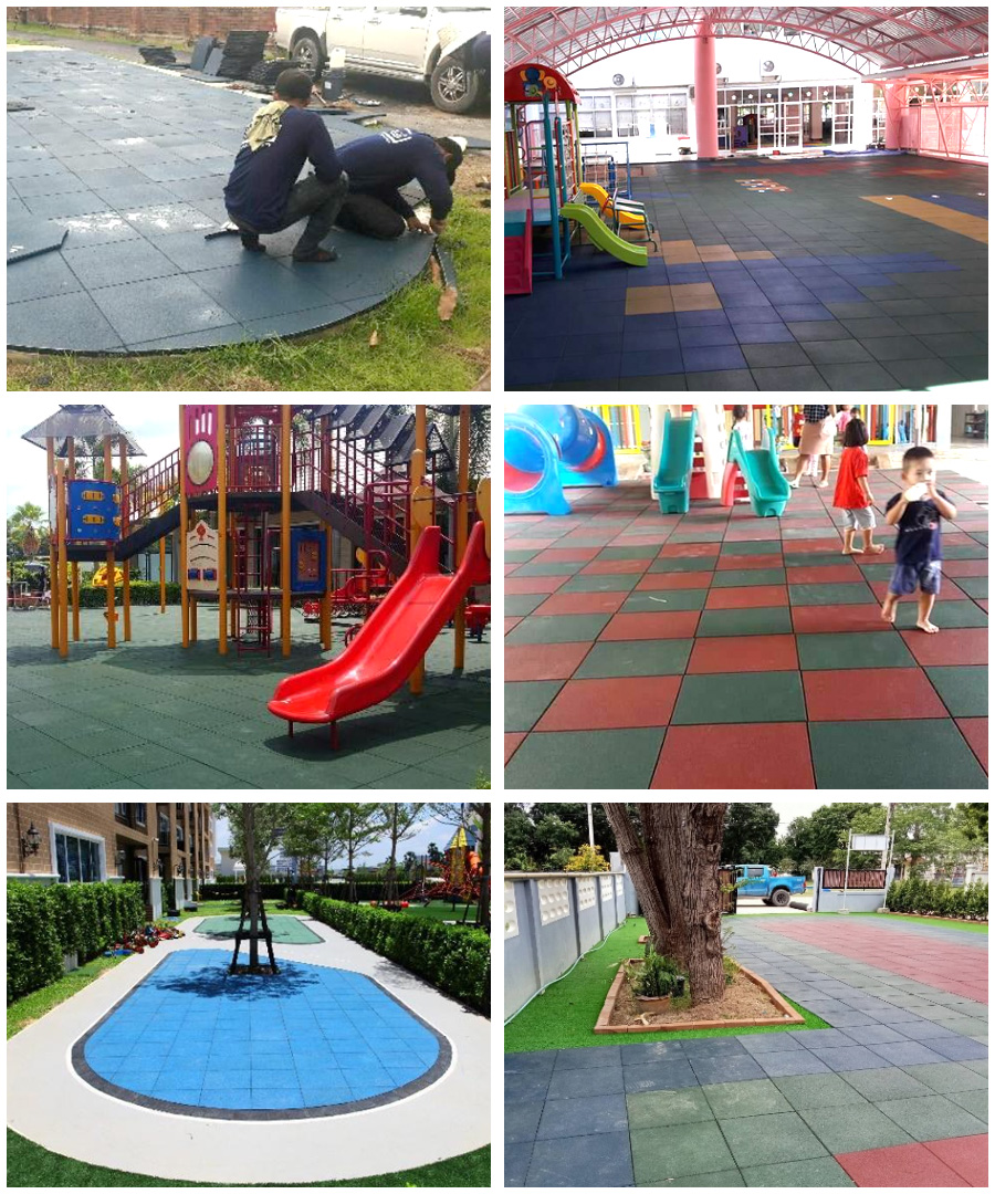 แผ่นยาง EPDM บล็อกยาง แผ่นยาง สำเร็จรูป